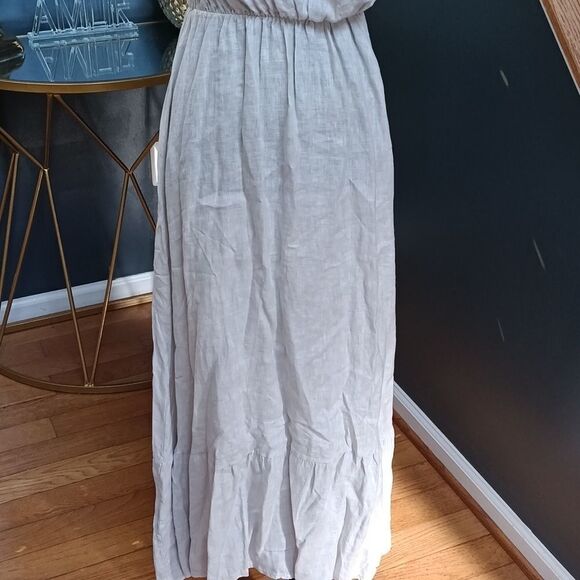 Piazza del tempio linen dress size m - Picture 3 of 5